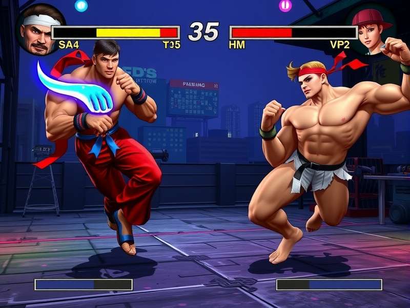 Street Fighter 6 PS5 gameplay showing Ryu vs Luke in dynamic battle