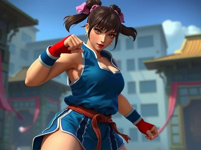 Evolution of Chun-Li's design from Street Fighter II to Street Fighter 6