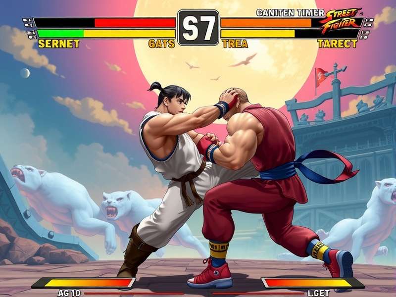 Evolution of Street Fighter games from 1987 to 2023