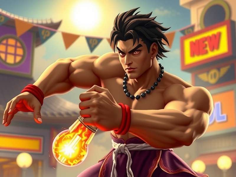 Chaotic collage of Eric Andre's face superimposed on Ryu from Street Fighter