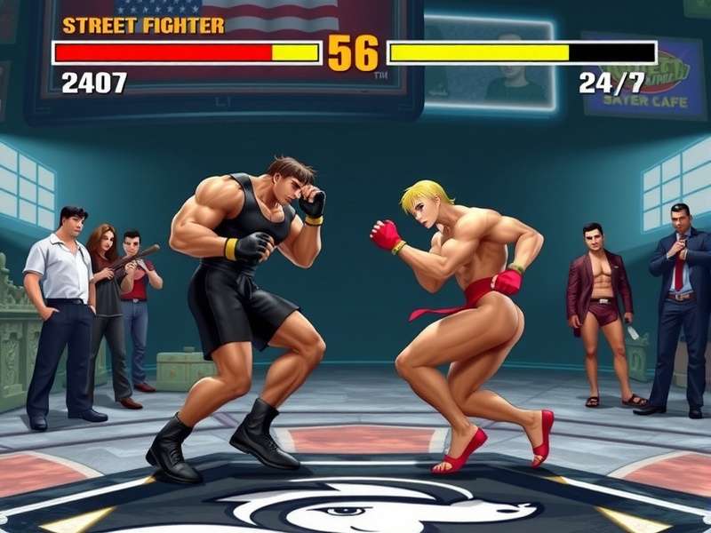 Street Fighter 6 character roster fighting scene