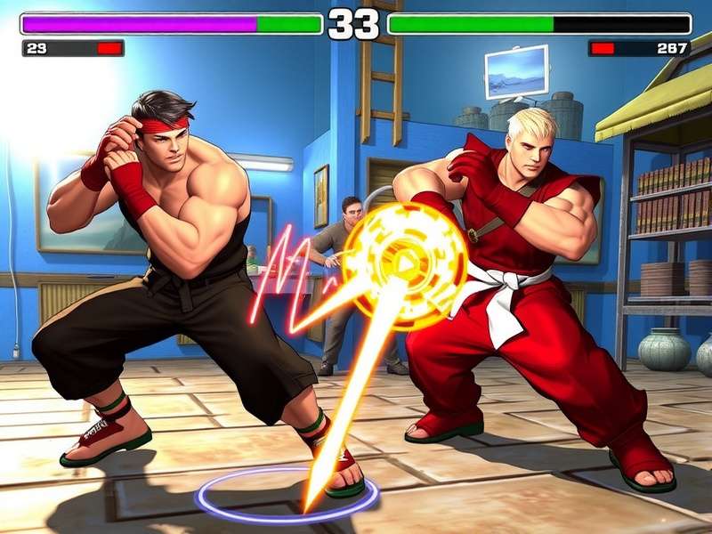 Street Fighter 6 gameplay screenshot showing modern versus classic control schemes