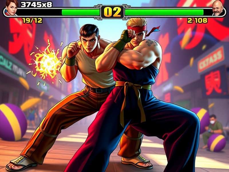 Street Fighter 6 key art showcasing new characters