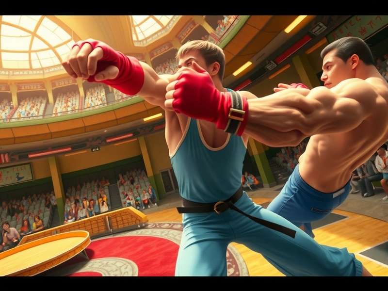 Official poster for the 1994 Street Fighter film featuring Van Damme and Raul Julia