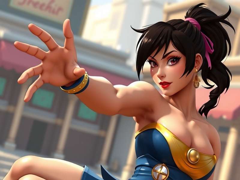 Official Chun-Li portrait from Street Fighter 6