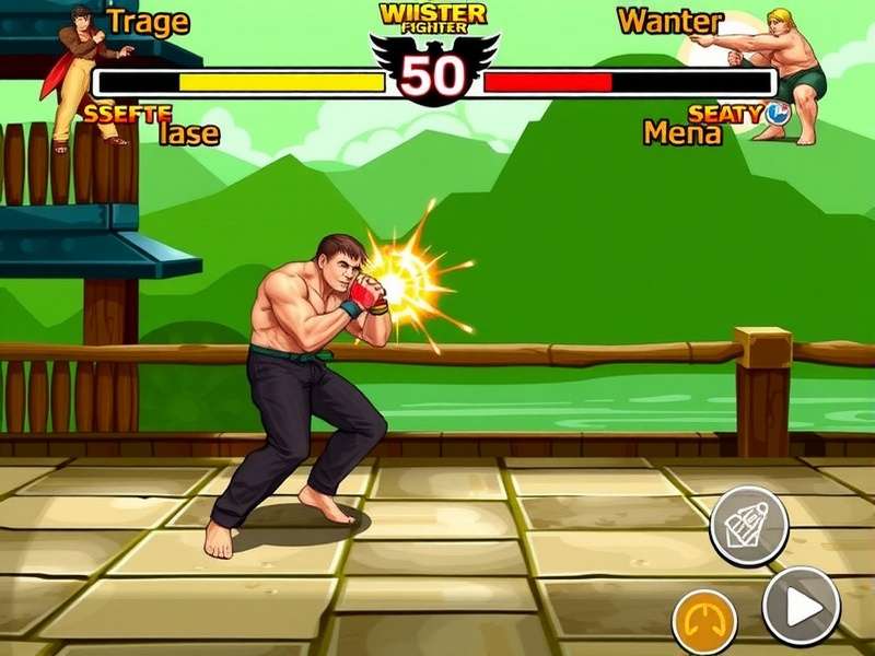 Street Fighter 6 modern fightstick and game screen