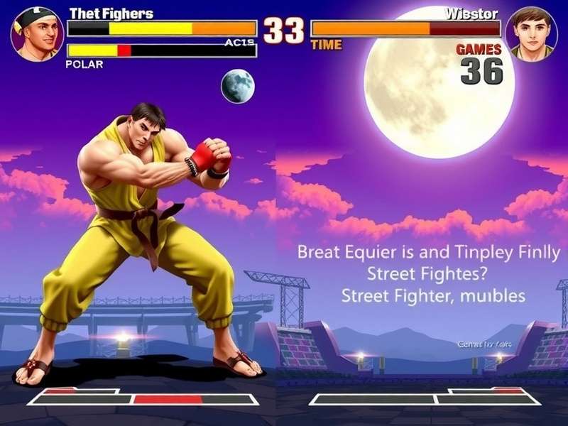 Street Fighter series evolution from 1987 to modern day