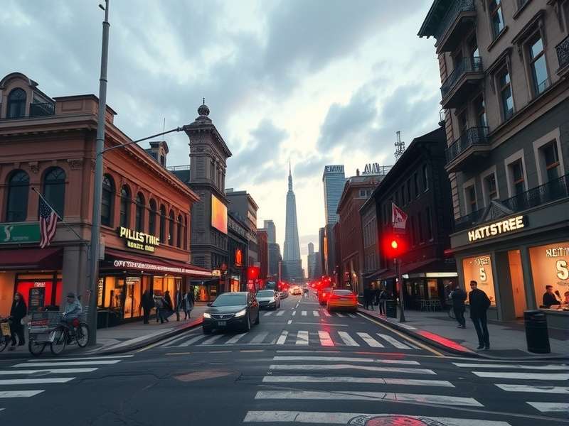 A classic Street Fighter II arcade cabinet in a busy arcade