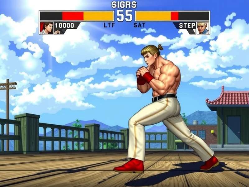 Street Fighter 1 Arcade Cabinet