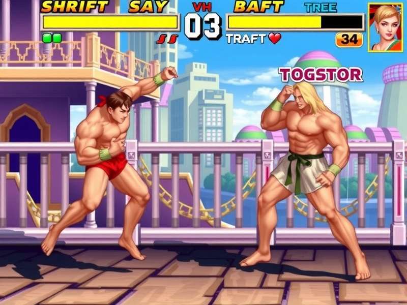 Street Fighter 6 gameplay in web browser showing Ryu vs Chun-Li