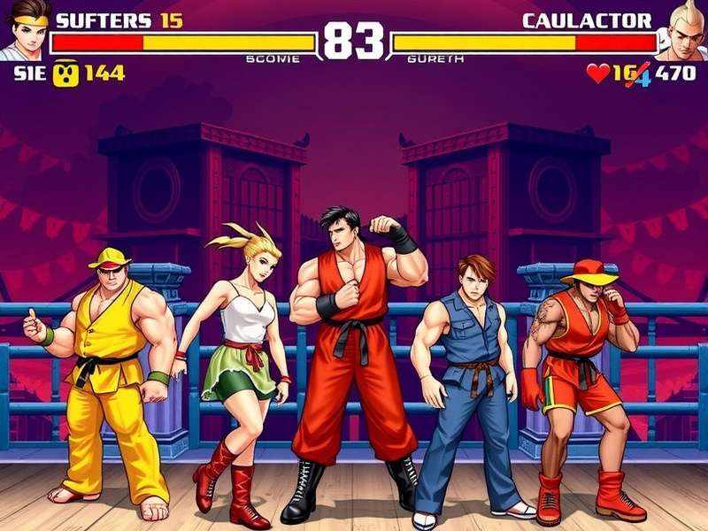 Ryu pixel art from original 1987 Street Fighter