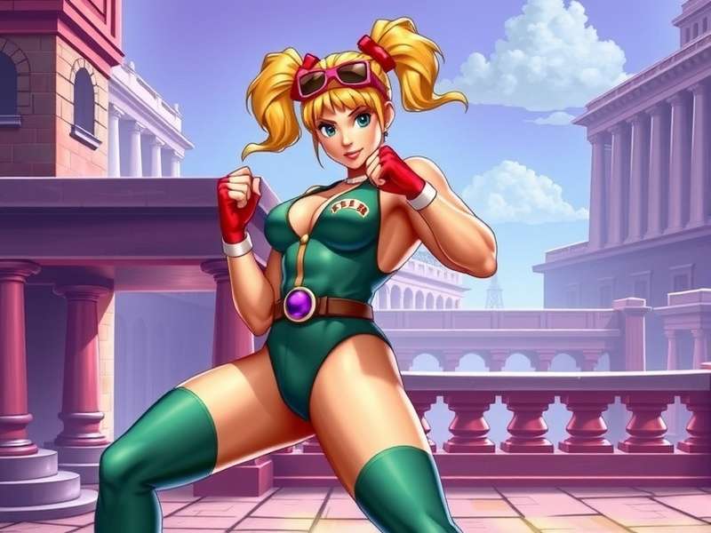 Cammy White in Street Fighter 6 poised for a Cannon Spike attack