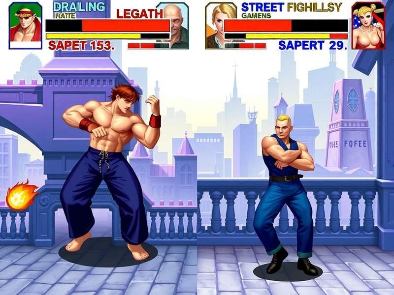 Collage of Street Fighter games discussed on Reddit