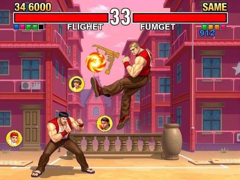 Sagat Street Fighter character in a fighting pose, showcasing his massive stature and iconic scar