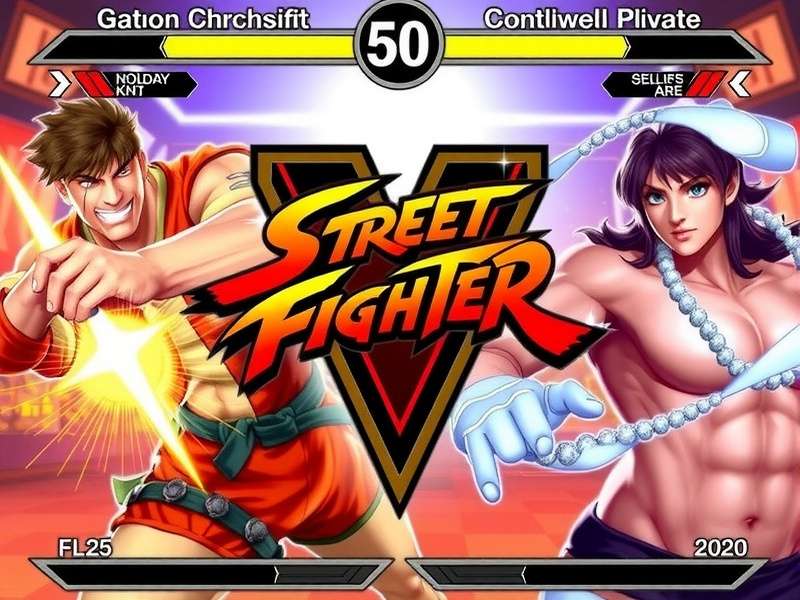 Street Fighter 6 showcasing its Game Awards nomination for Best Fighting Game