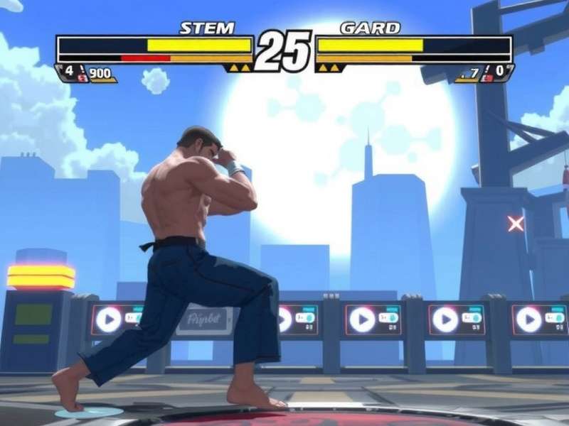 DualSense controller with Street Fighter 6 game screen in background