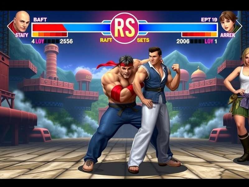 Cosplayer dressed as Chun-Li performing a spinning bird kick