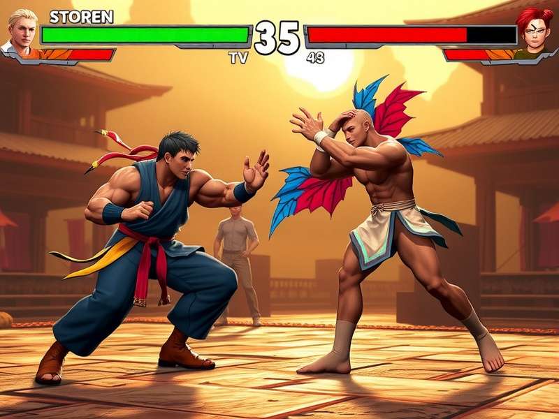 Street Fighter 6 gameplay screenshot on PlayStation 5 featuring Ryu and Chun-Li fighting in Metro City