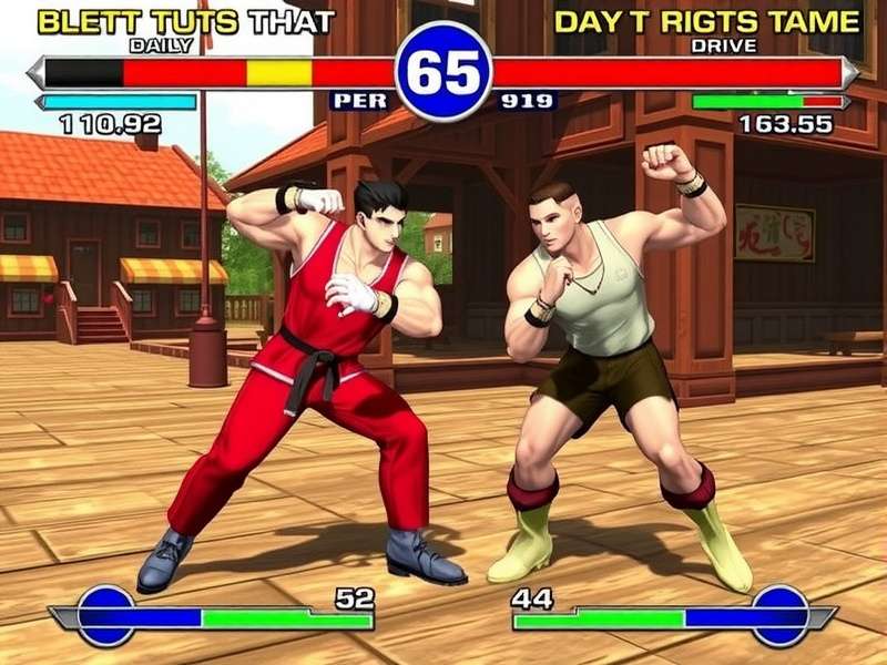 Street Fighter Games Online - Ryu and Chun-Li in action