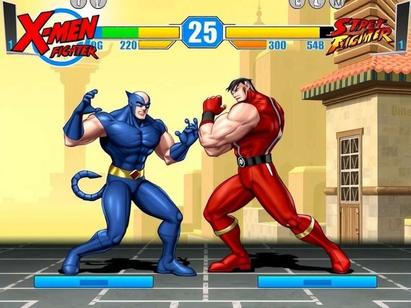 X-men Vs Street Fighter gameplay screenshot