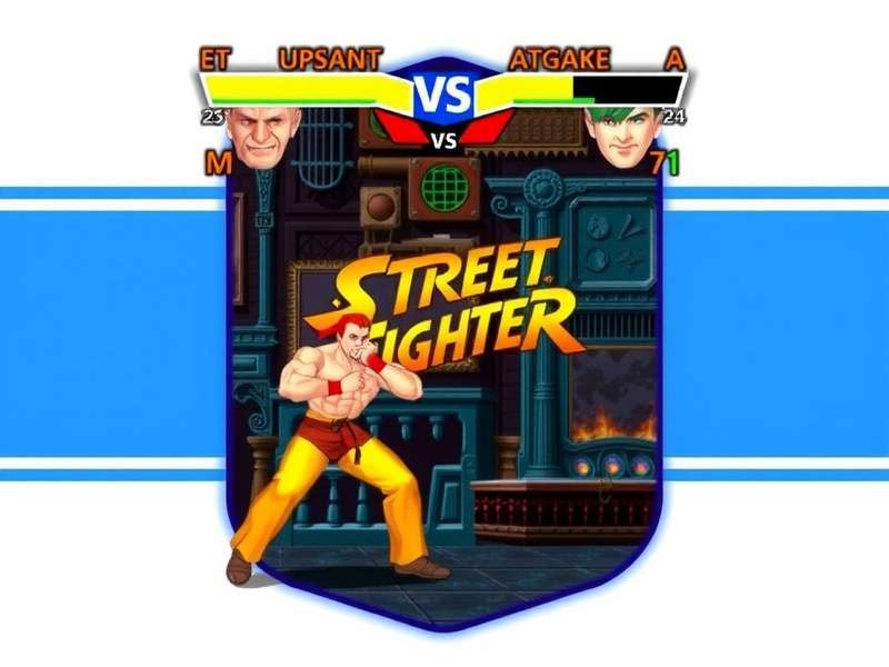 Street Fighter Game Online 2 Player — epic battle scene with iconic fighters