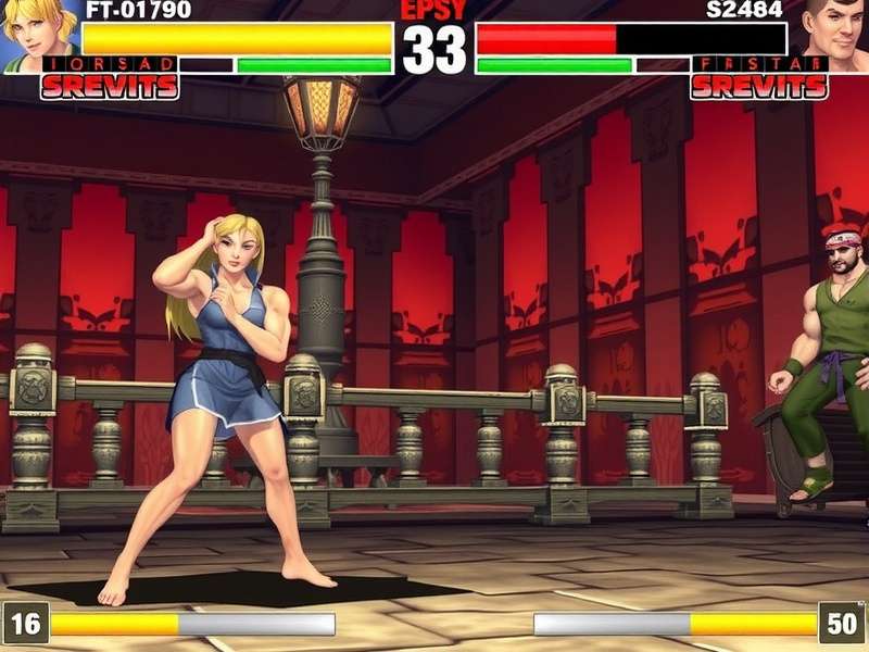Street Fighter Game Free Online To Play Now - epic battle scene with Ryu and Ken facing off in the iconic training stage