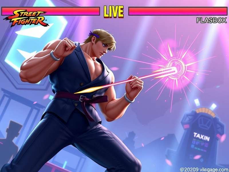 Meta distribution chart showing character usage rates at Street Fighter Game Awards Live