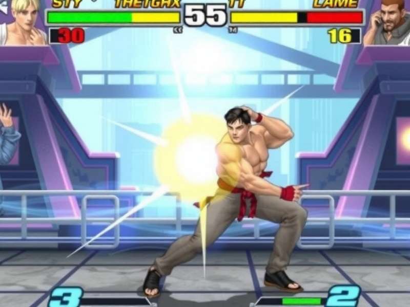 Street Fighter Game Download Free - Ryu and Chun-Li in action