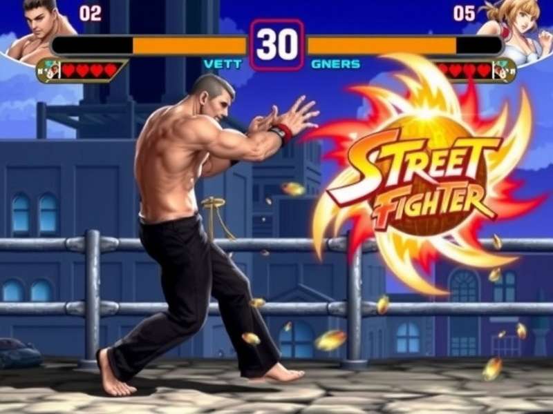 Street Fighter Game Online Play Free - Epic battle between Ryu and Ken