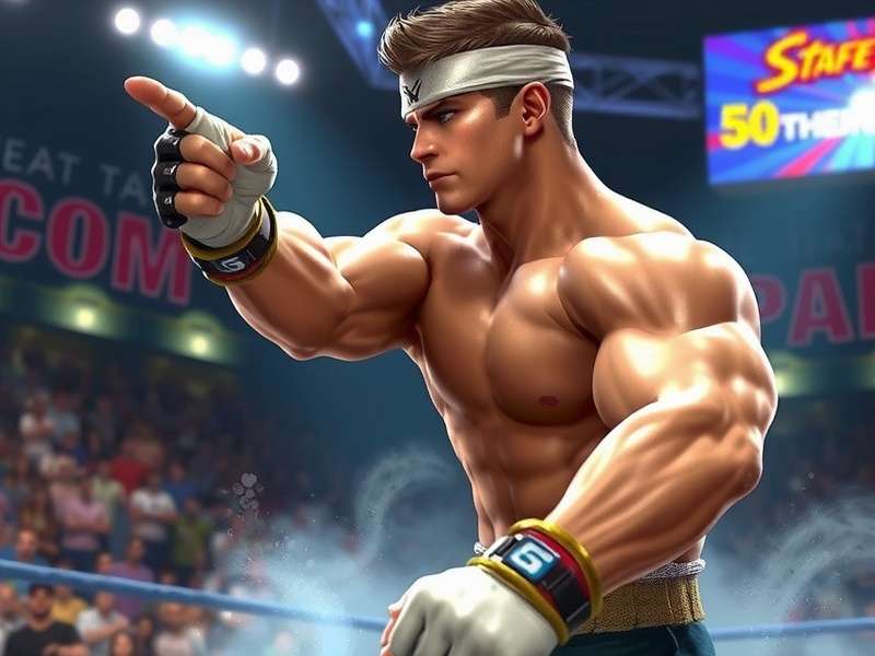 Cody Rhodes Street Fighter hero artwork showing the character in action