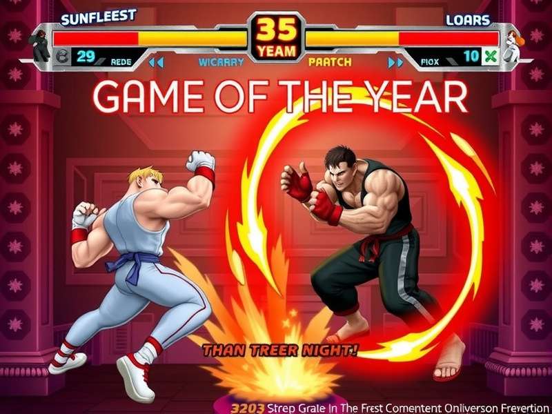 Street Fighter Game Of The Year – Ultimate Champion Edition key art featuring Ryu and Chun-Li