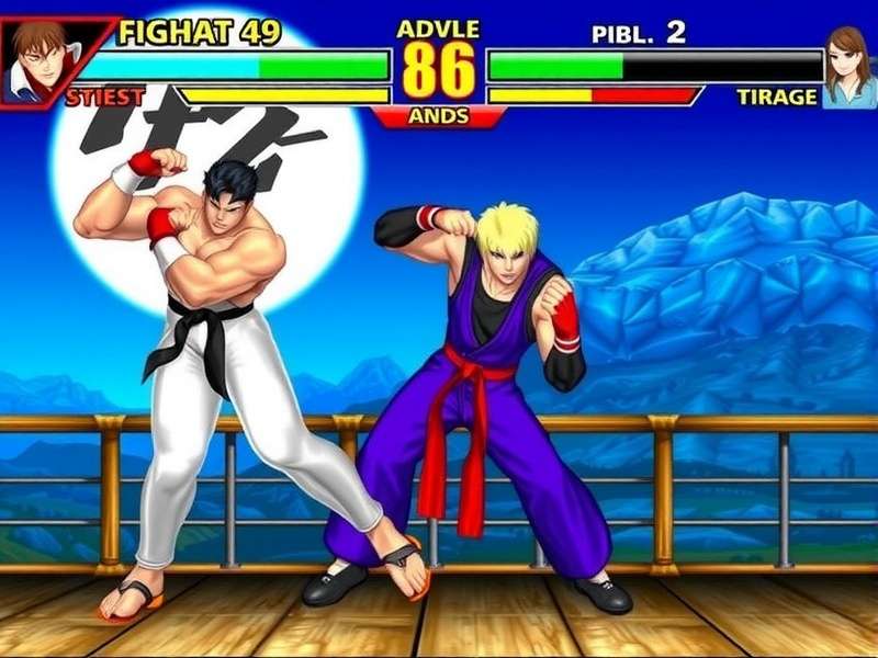 Street Fighter games difficulty ranking collage featuring Ryu, Chun-Li, and Ken with difficulty meters