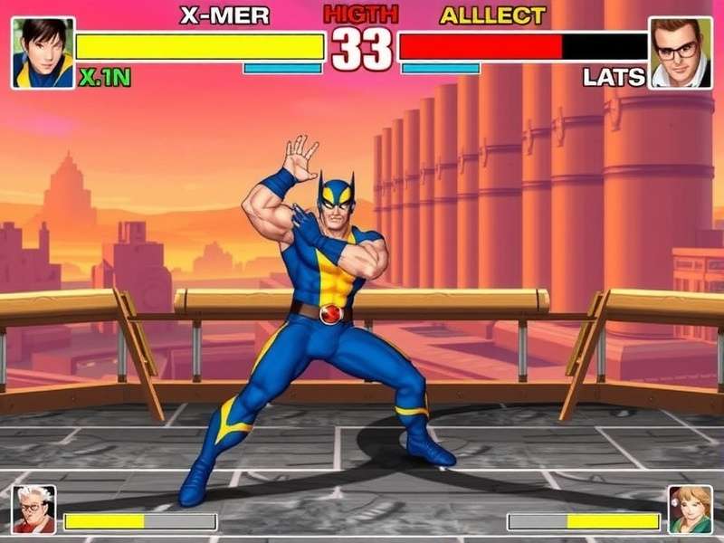 X-men Vs Street Fighter Game Online — Epic crossover arcade fighting action