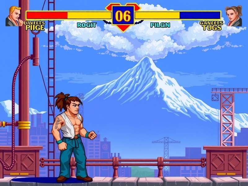 Street Fighter Vega — The Spanish Matador with claw weapon in battle stance